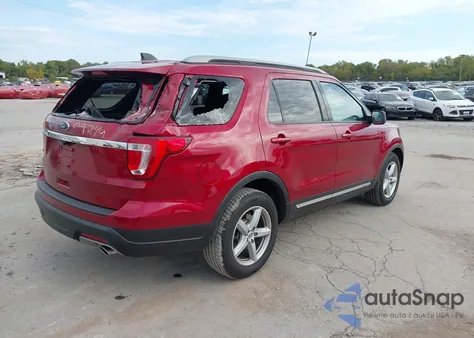 2018 Ford Explorer Xlt from USA, damaged, VIN 1FM5K7D82JGA24264